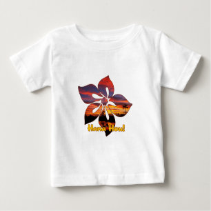 Sunset Hibiskus Hawaiian T-Shirt