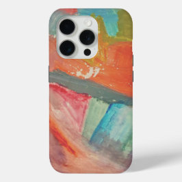 Sunset Horizon Abstrakt Kunst Tough Case