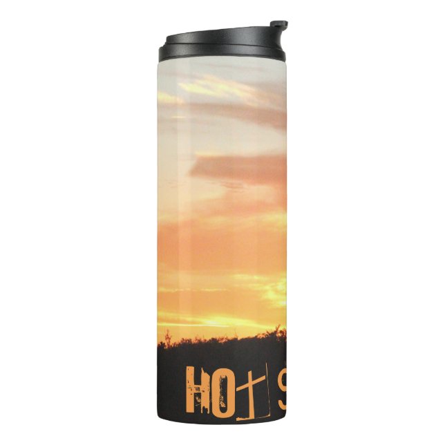 Sunset Hot Thermosbecher (Nach links gedreht)