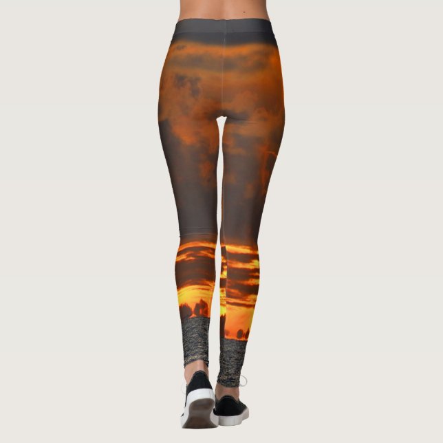 SUNSET ILLUSION LEGGINGS (Rückseite)