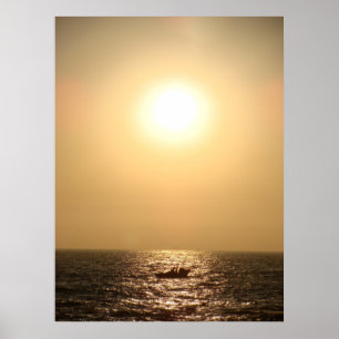 Sunset in Alexandria Poster