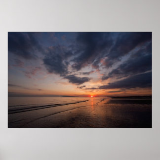 Sunset in England Poster