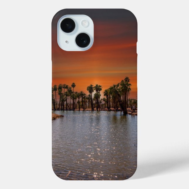 Sunset in Papago Park IPhone Case (Rückseite)