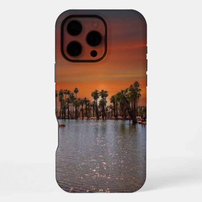 Sunset in Papago Park IPhone Case iPhone Hülle (Rückseite)