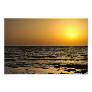 Sunset in Paphos, Zypern (2485) Fotodruck