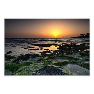 Sunset in Paphos, Zypern (2512) Fotodruck