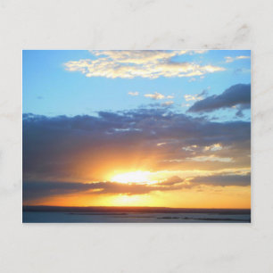 Sunset in Porto Alegre (Brasilien) Postkarte