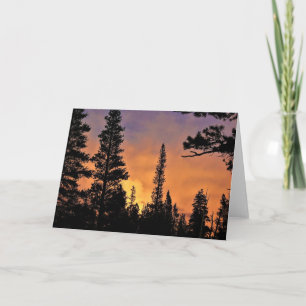 Sunset in Tuolumne Meadows, Yosemite, CA Karte