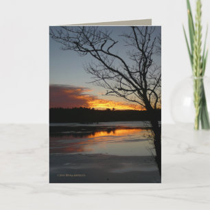 Sunset January 9th Karte
