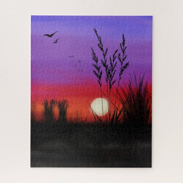 Sunset Jigsaw Puzzle (Vertikal)