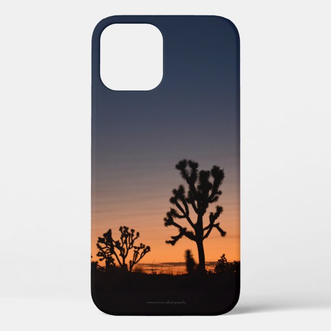 Sunset Joshua Trees Case-Mate iPhone Hülle (Rückseite)