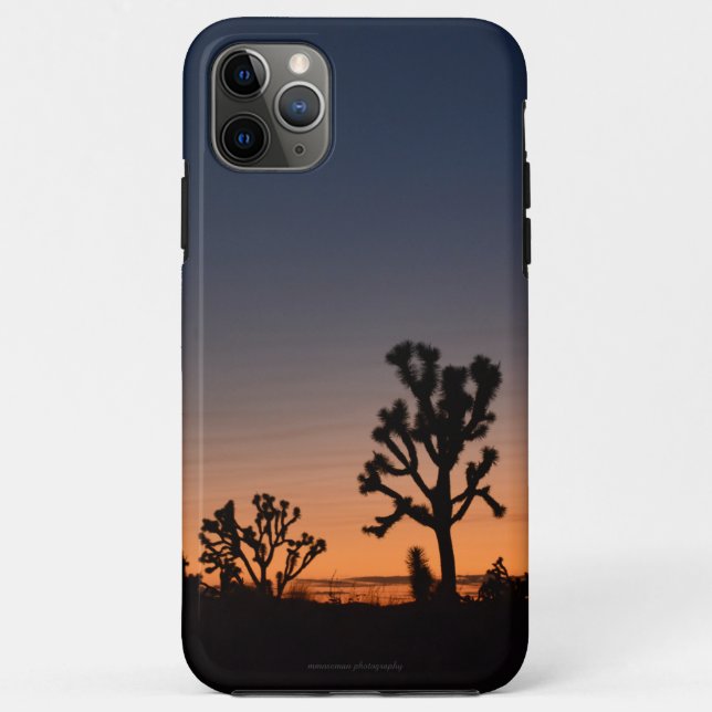 Sunset Joshua Trees Case-Mate iPhone Hülle (Rückseite)