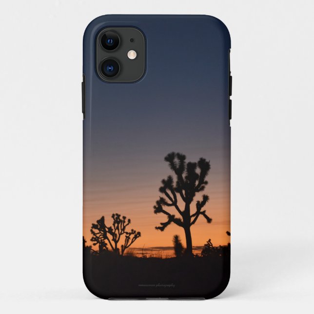 Sunset Joshua Trees Case-Mate iPhone Hülle (Rückseite)