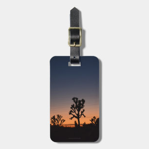 Sunset Joshua Trees Gepäckanhänger