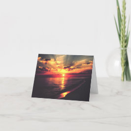 SUNSET-Karte Karte