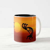 Sunset Kokopelli