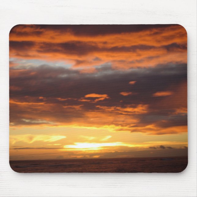 Sunset Lahaina Maui Hawaii Mousepad (Vorne)