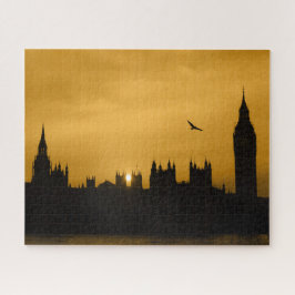 Sunset - London - Big Ben - 16x20 - 520 Stk. Puzzle