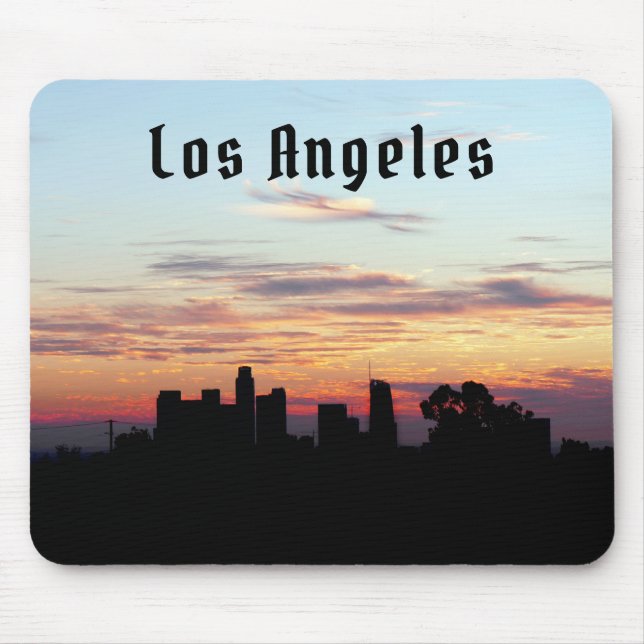 Sunset Los Angeles Mousepad (Vorne)