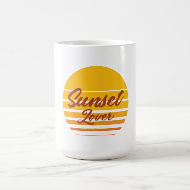 "Sunset Lover" Kaffeetasse (Mittel)