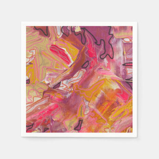 Sunset Maze Serviette