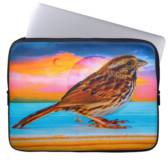 Sunset Melody Laptopschutzhülle (Vorderseite)