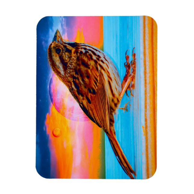 Sunset Melody Magnet (Vertikal)