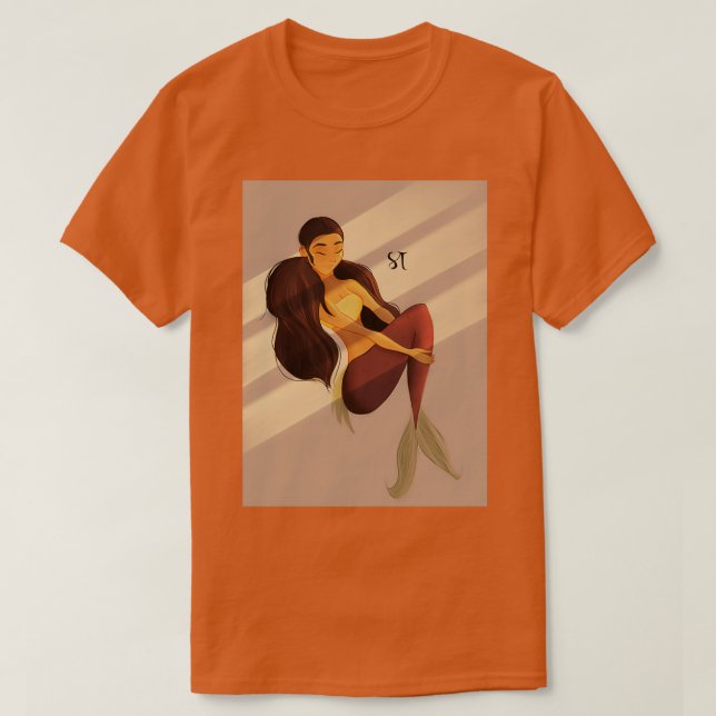 Sunset Mermaid 3 T-Shirt (Design vorne)