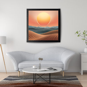 Sunset Mirage Fotodruck
