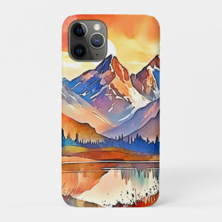 Sunset Mountain Art Design Case-Mate iPhone Hülle