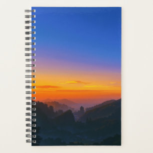 Sunset Mountain Landschaftsplaner Landschaftlich Planer