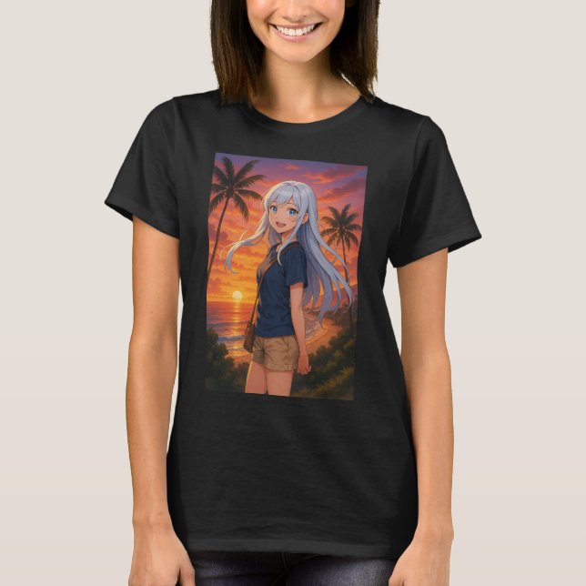 Sunset Nova Damen T-Shirt (Vorderseite)
