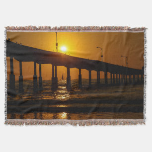 Sunset Ocean Beach Pier - Beach Sunset Decke