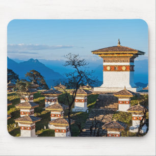 Sunset on Dochula Pass - Bhutan, Himalaya Mousepad
