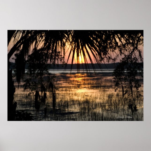 Sunset on Hilton Head #2 Poster (Vorne)