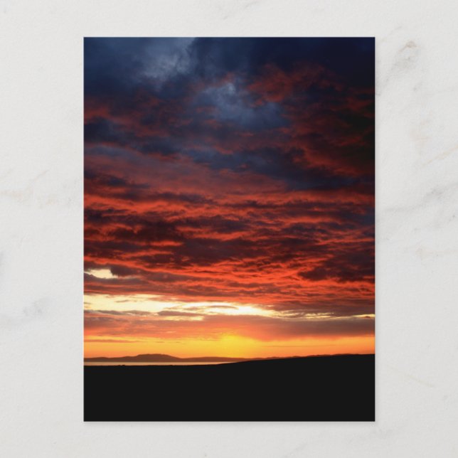 Sunset on Islay, Schottland Postkarte (Vorderseite)