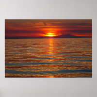 Sunset on Lake Michigan 4