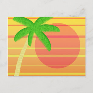 Sunset on Maui Postkarte