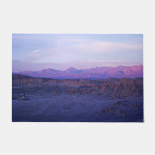 Sunset on Moon Valley - Chile Fußmatte