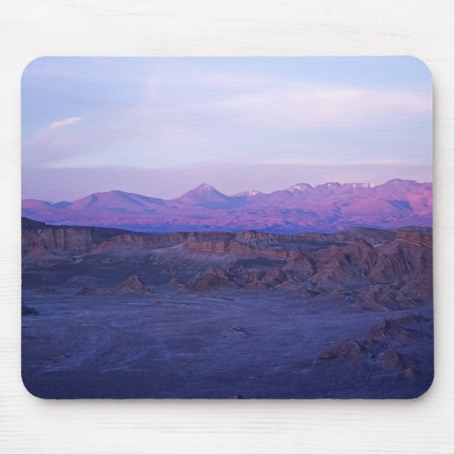 Sunset on Moon Valley - Chile Mousepad (Vorne)