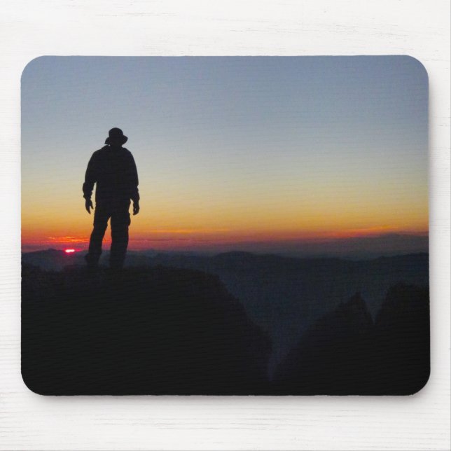 Sunset on Mt Whitney - John Muir Trail Mousepad (Vorne)