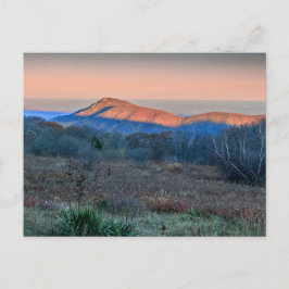 Sunset on Old Rag, Virginia Postkarte