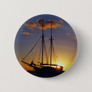 Sunset on the Great Barrier Reef Button