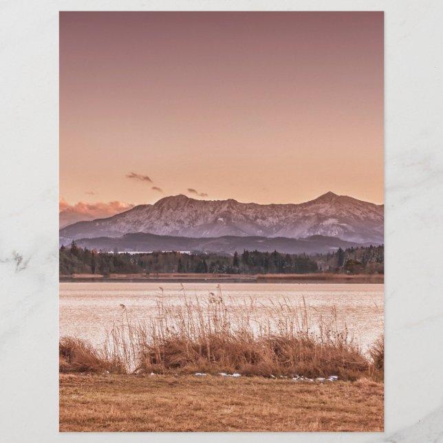 Sunset Osterseen (Vorderseite)