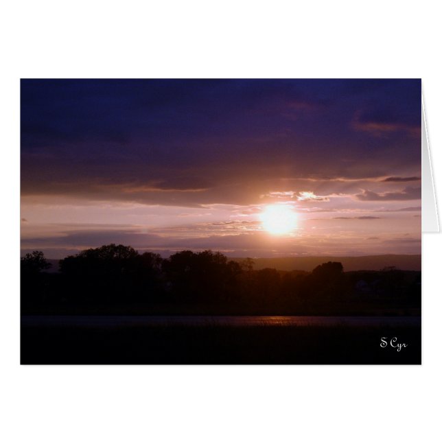 Sunset over Connecticut, S Cyr (Vorderseite (Horizontal))