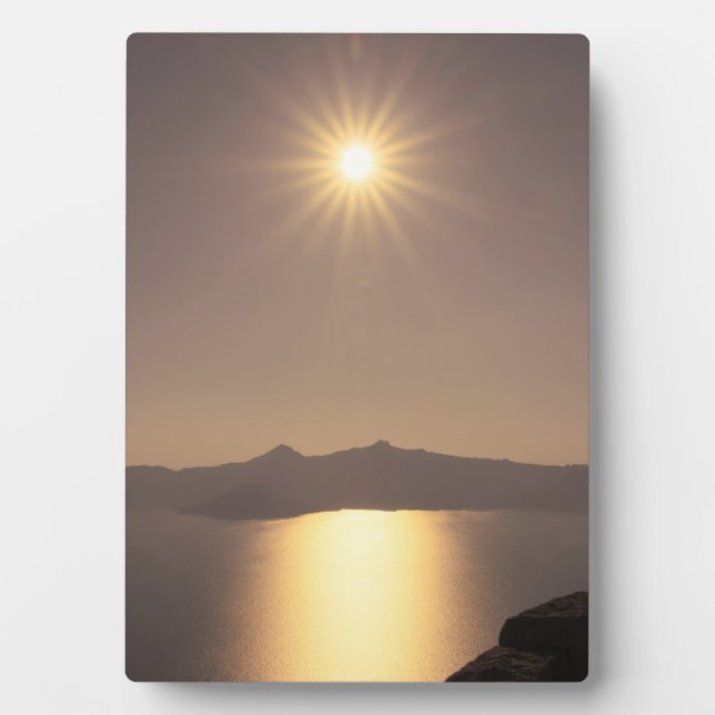 Sunset over Crater Lake Fotoplatte (Vorderseite)