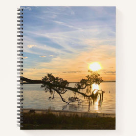 Sunset Over East Bay Notizbuch