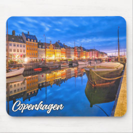 Sunset Over Kopenhagen, Dänemark Mousepad