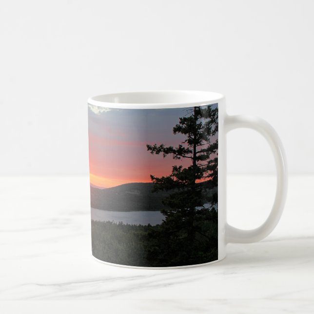 'Sunset Over Long Pond' Tasse (Rechts)
