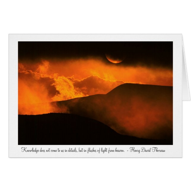 Sunset Over Quito, Ecuador (Vorderseite (Horizontal))